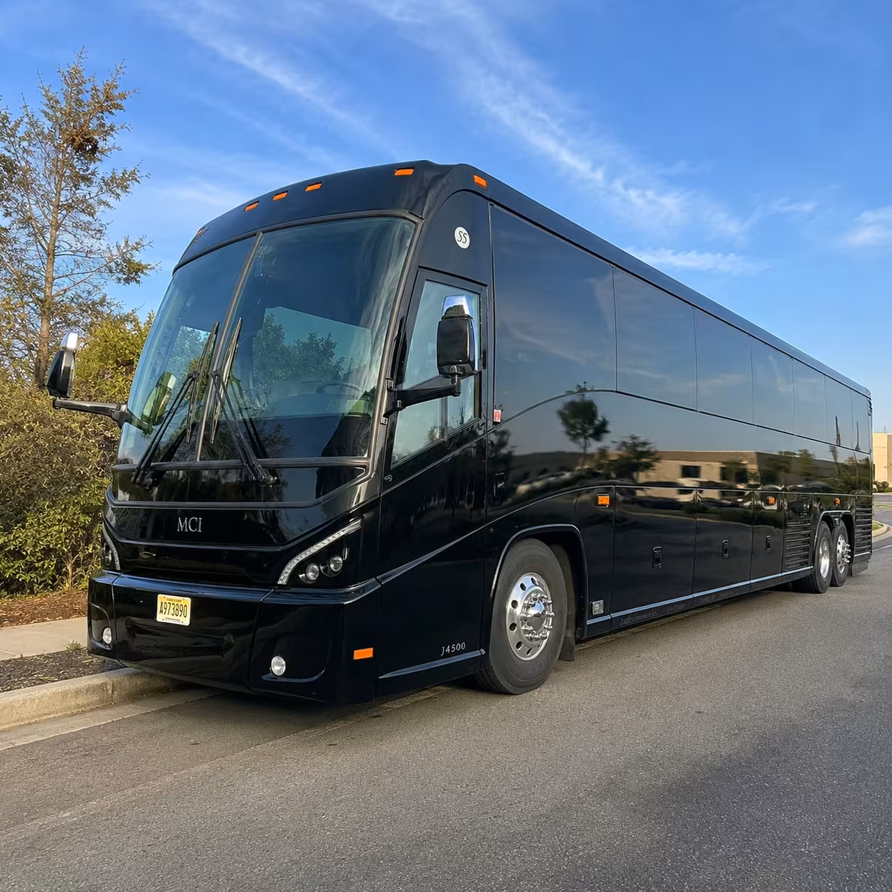 stockton airport charter bus rentals for defense personnel