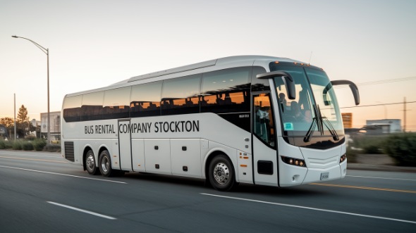 stockton charter bus