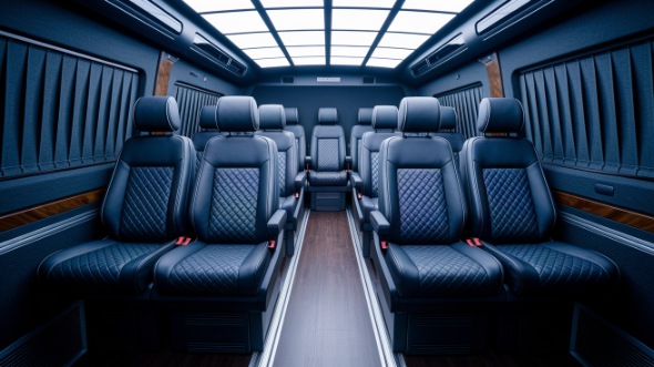 stockton sprinter van with driver rental
